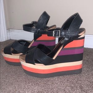 Steve Madden platform wedges
